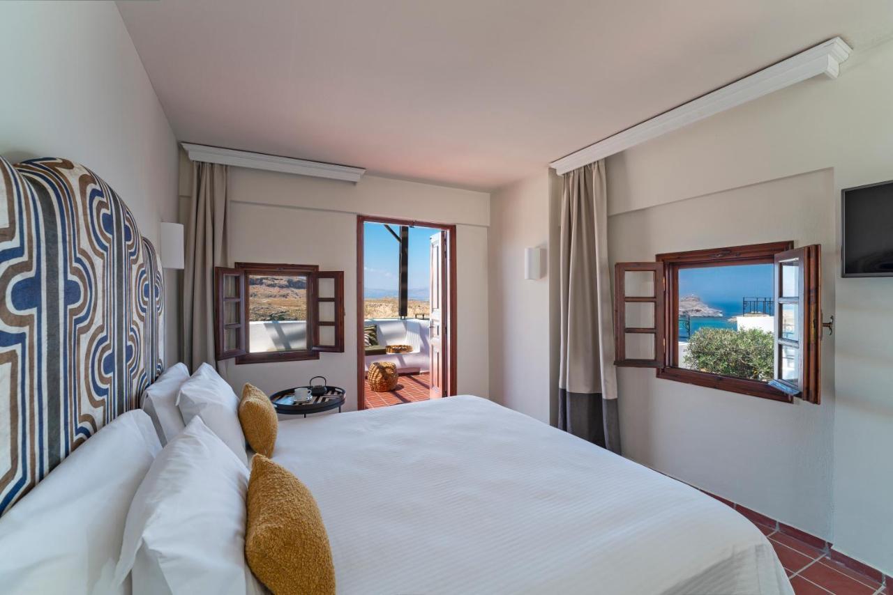 Maris Lindos Suites & Apartments Exterior foto