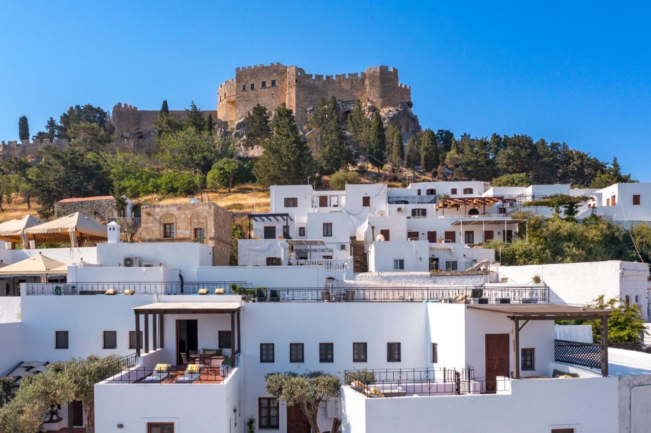 Maris Lindos Suites & Apartments Exterior foto